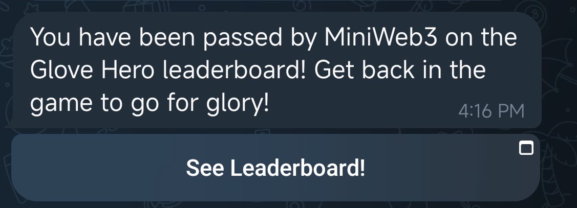 JPCrypto618's tweet image. Just noticed this on the @SCORProtocol mini-game on TG.

Nice!