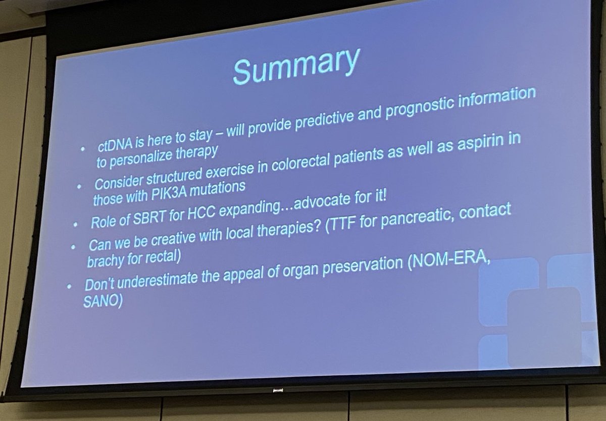 DrJohnSuh's tweet image. Outstanding talk by Dr. Erik Davies, PGY5 ⁦@CleClinicMD⁩ #radonc resident, on management of GI tumors during the 27th Annual Best of Radiation Oncology Update! Super proud that you will focus on GI tumors ⁦@DukeRadOnc⁩ next year! ⁦@ARRO_org⁩ #CleClinicCancer