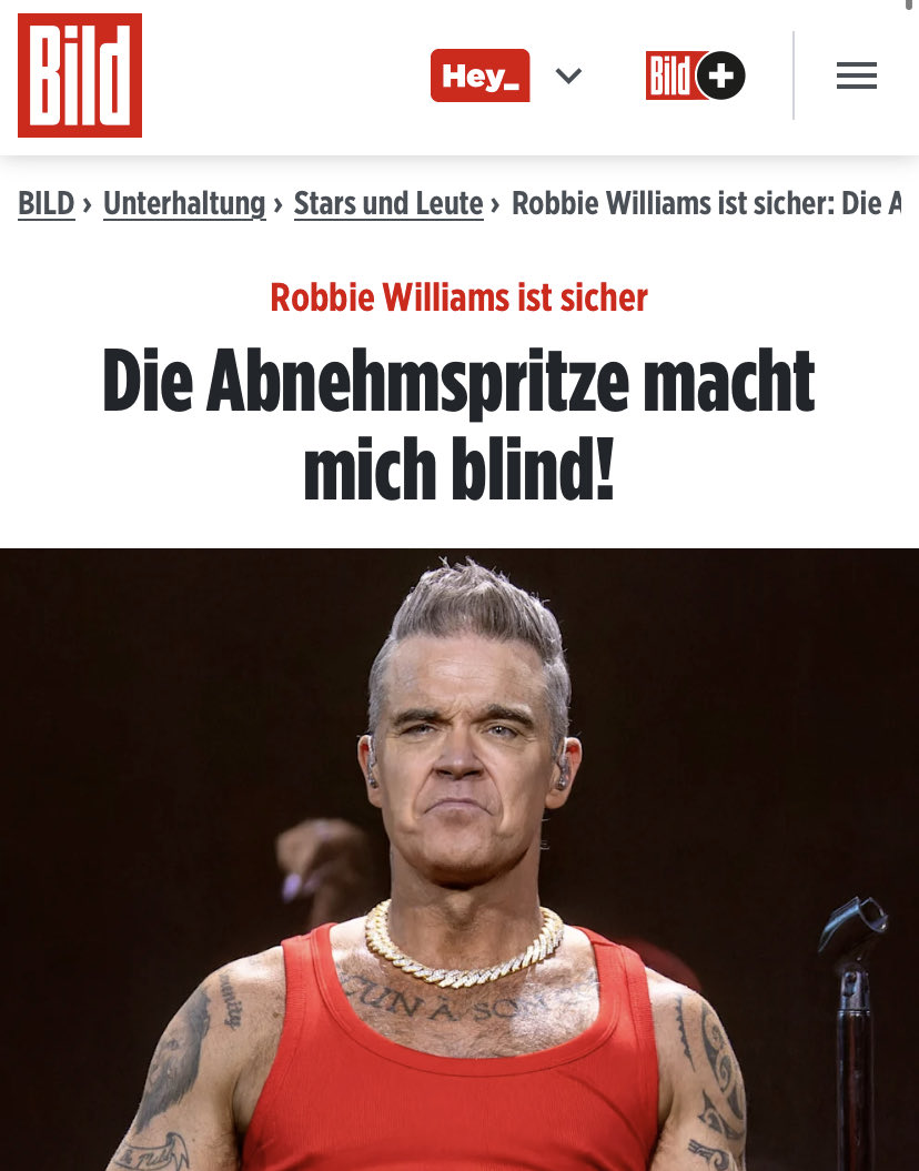 Blind und schlank oder dick und sehen? Leber und Nieren werden auch langsam zerstört!

Ozempic = Blindpic = Nierenkaputix!

<a href="/lebenskraftraum/">Elke Niederwald</a>
<a href="/kleopatra2009/">Annette</a> <a href="/HufnaglB/">Birgit Hufnagl</a>