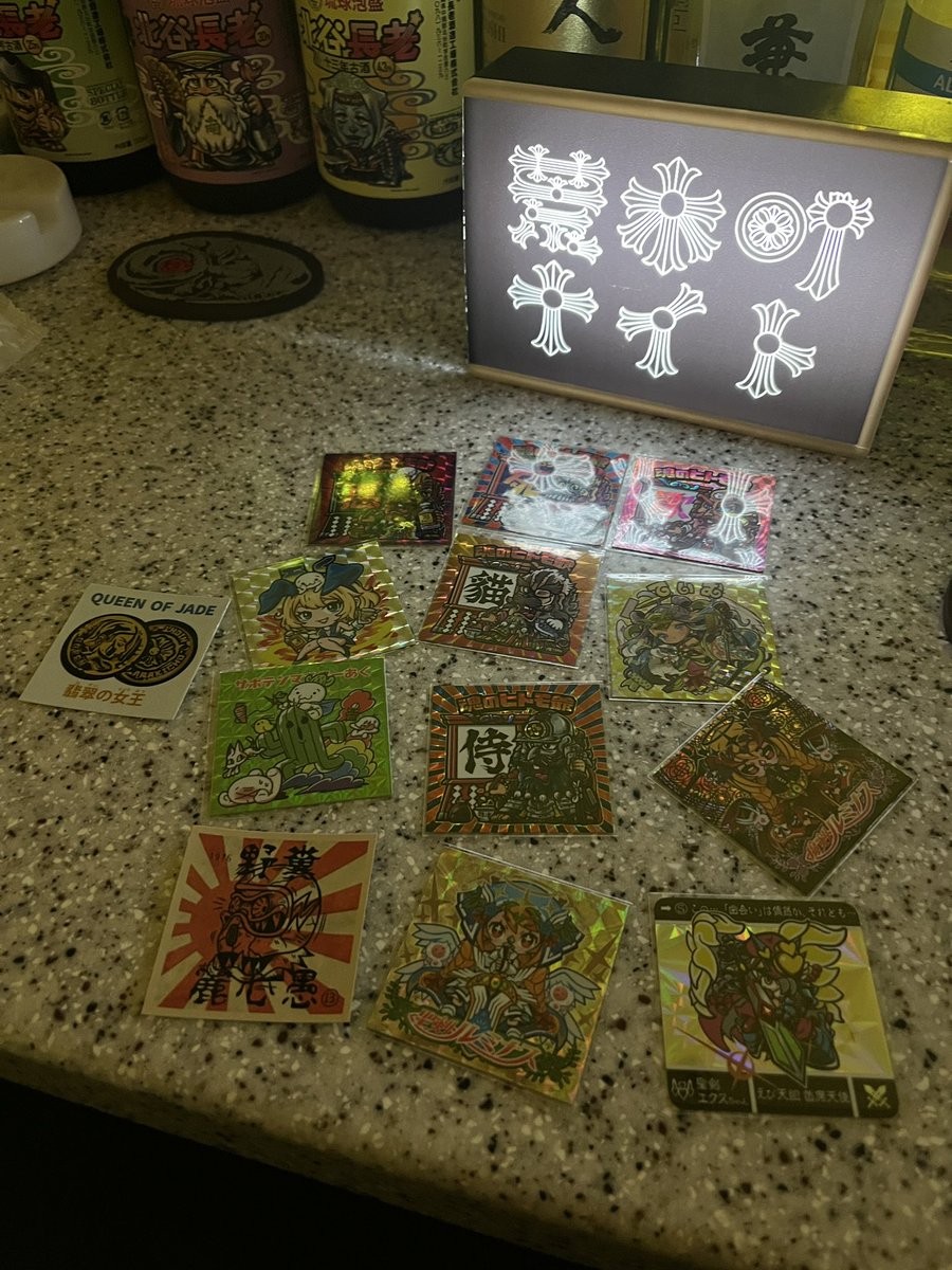 tkp_seal's tweet image. 初めての荒木町ナイト！
お渡しできる物は何もない中、皆様から素敵なシールをいただいた上に面白い話を沢山聞けて想定の3倍くらい長居してしまいました！
#荒木町ナイト