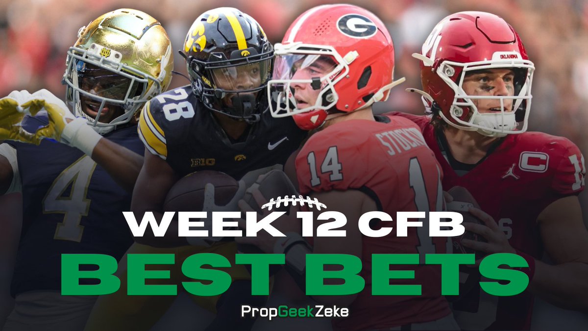 CFB Best Bets | Nov. 15th

❤️+ 🔁 for more plays! 

Jeremiyah Love OVER 90.5 Rush Yards
Marcellous Hawkins UNDER 51.5 Rush Yards
Roman Hemby OVER 13.35 Fantasy Score
Cameron Dickey OVER 17.65 Fantasy Score
Jeff Sims OVER 21.05 Fantasy Score
Davon Booth UNDER 49.5 Rush Yards