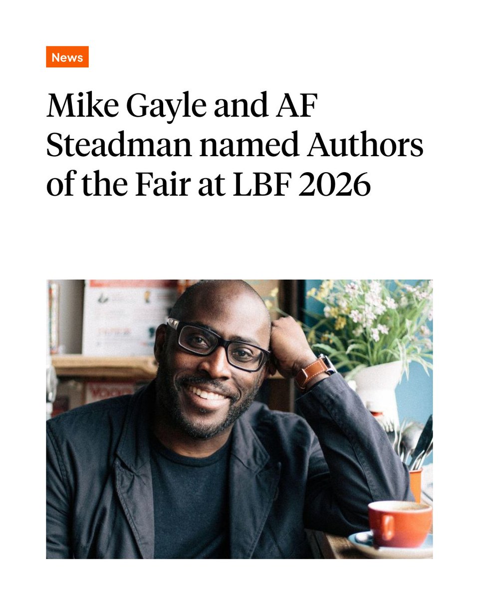 thebookseller's tweet image. ICYMI: @mikegayle, Jo Nesbo and AF Steadman will take part in various events during London Book Fair as the 2026 authors of the fair 👇 #LBF