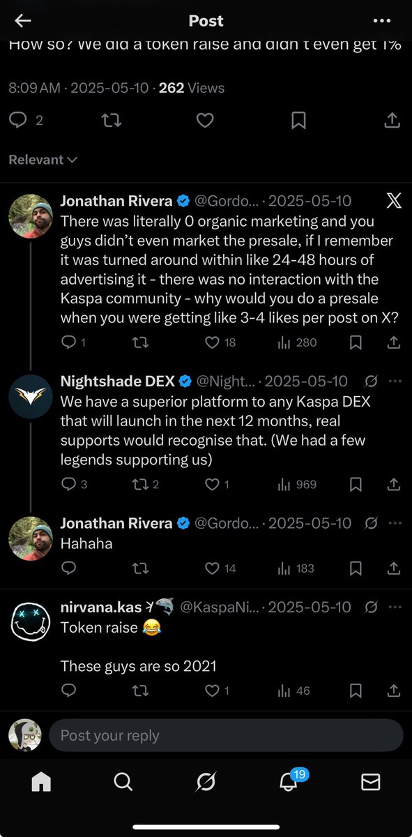 o7Scout's tweet image. This splinter guy is a scammer that runs presales on low cap chains to avoid detection / major backlash, then hides the comments of his victims. He scammed people on $KAS and $ALPH. Now he is trying to pull it off on $KTA. Don’t touch this scammer’s presales.