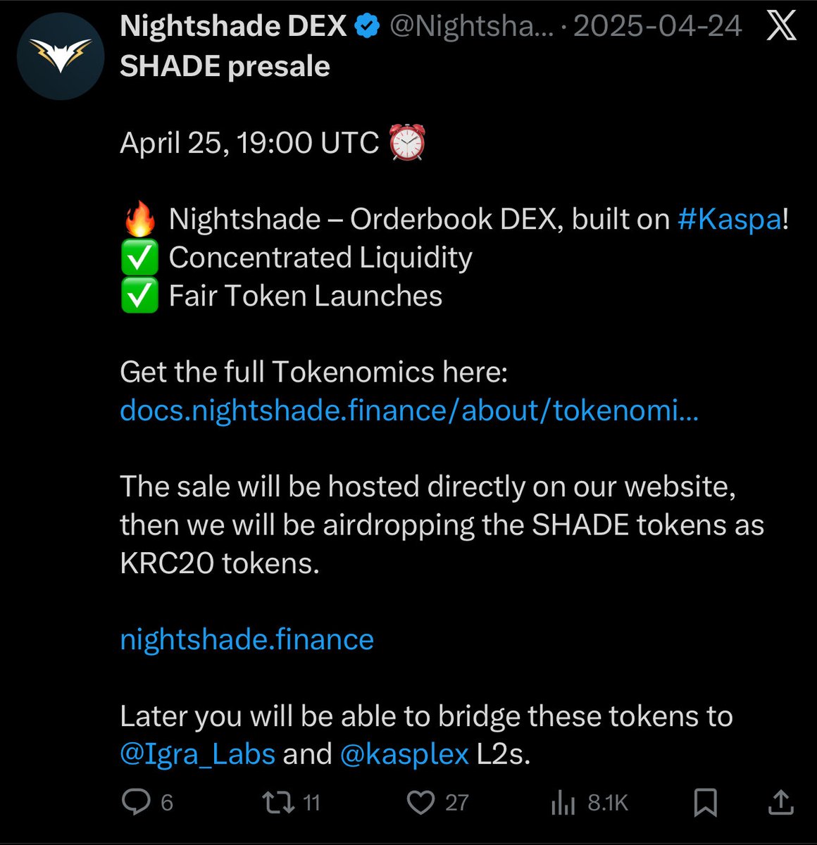 o7Scout's tweet image. This splinter guy is a scammer that runs presales on low cap chains to avoid detection / major backlash, then hides the comments of his victims. He scammed people on $KAS and $ALPH. Now he is trying to pull it off on $KTA. Don’t touch this scammer’s presales.