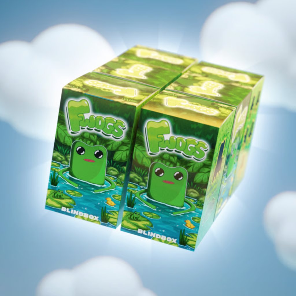 _0x0Z_'s tweet image. Fwew I made it... Just minted my FWOG blind box! 🐸 Got me a 6-pack, suitable for a saturday evening 🫡 

Got to support the builders and fwog is alpha 🐸 @Groowut @itsafwog @BR4ted 

Get yours at phygitals.com/fwog-mint