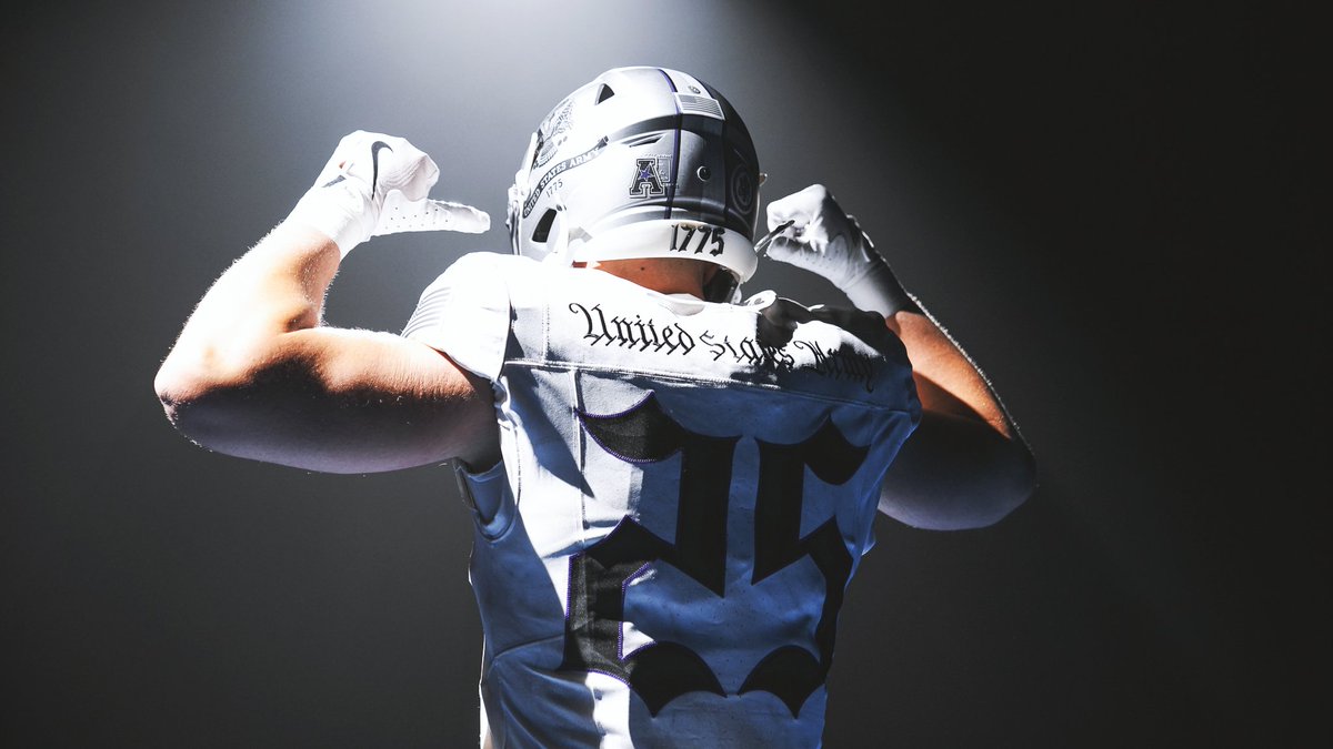 ArmyWP_Football's tweet image. Proud to honor an enduring symbol of service and sacrifice for the past 250 years.

1775.football

#GoArmy