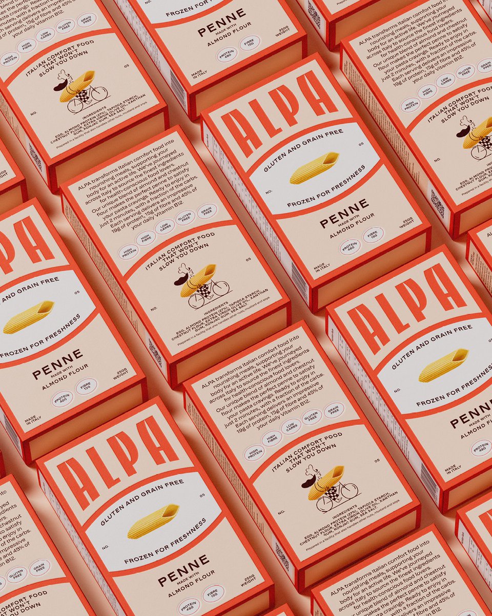 PENTAWARDS's tweet image. Studio Tyrrell&apos;s #packagingdesign for ALPA blends nostalgic Italian cues with clean, contemporary structure, celebrating tradition while appealing to health-conscious consumer. #DailyDesignInspiration