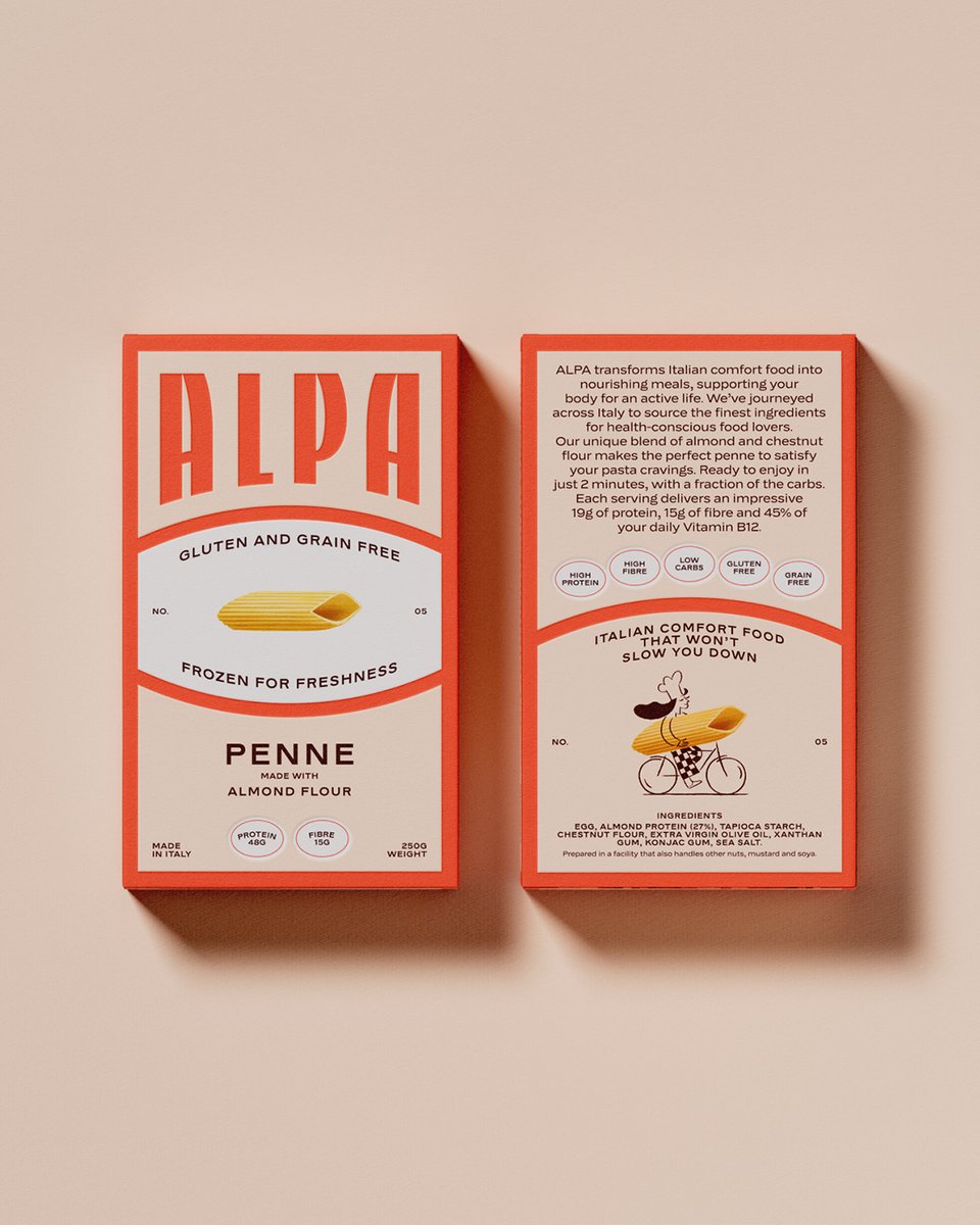 PENTAWARDS's tweet image. Studio Tyrrell&apos;s #packagingdesign for ALPA blends nostalgic Italian cues with clean, contemporary structure, celebrating tradition while appealing to health-conscious consumer. #DailyDesignInspiration