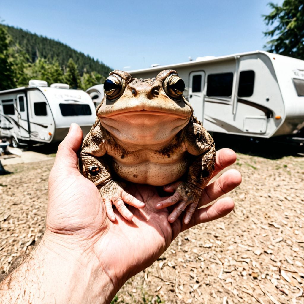 RVToads's tweet image. Toad Fact: Toads don’t cause warts. RV-Toads cause smiles.
rv-toads.com #rvtoads #gettoad #rvlife #camping #aiphotos