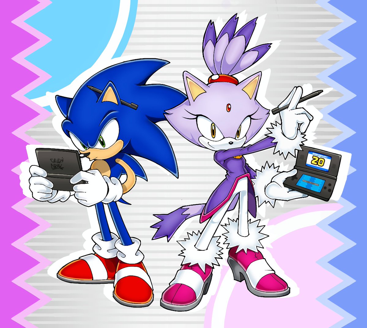 Happy anniversary Sonic Rush and to my beautiful, gorgeous, and lovely Blaze 💜💙

#SonicRush #SonicTheHedgehog #BlazeTheCat #sonicfanart