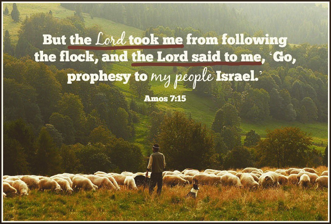 JimSuttle5's tweet image. Calling trumps difficulty

As resistance happens to the ministry Amos is told to leave and go where he would be wanted and accepted…

Amos answers powerfully, the LORD called him to this ministry…
The sense of a call of God is vital in serving Him
Calling overcomes difficulty!