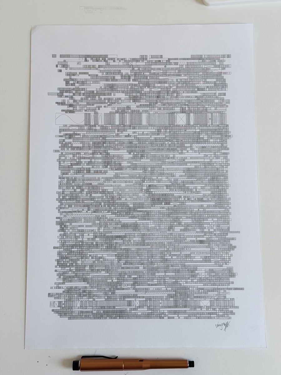 toThePixel's tweet image. Pencilling you in #plottertwitter