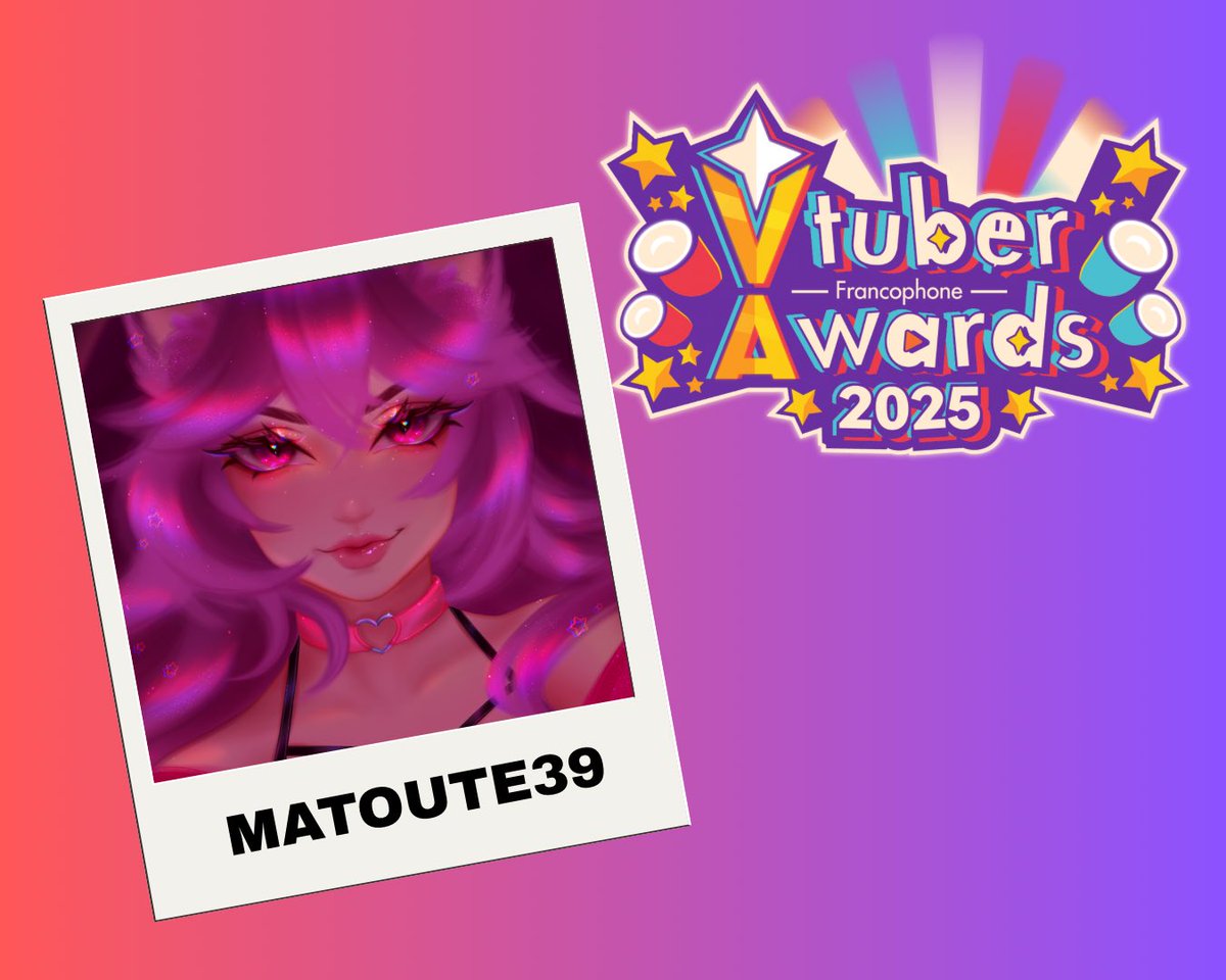 Matoute39's tweet image. Il est l’heure ! La première phase des Vtuber Awards FR commence ! ✨

Si vous appréciez mon contenu, n’hésitez pas à voter pour moi juste ici 💕 : 

👉 vtuberawardsfr.fr 👈