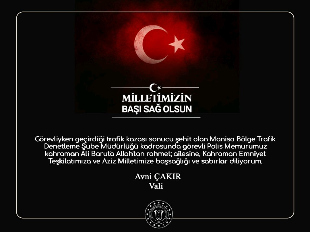 TCMusValiligi's tweet image. Aziz Milletimizin Başı Sağ Olsun 🇹🇷