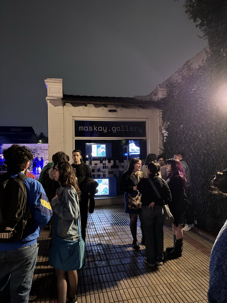 This happens when you believe in emerging artists.