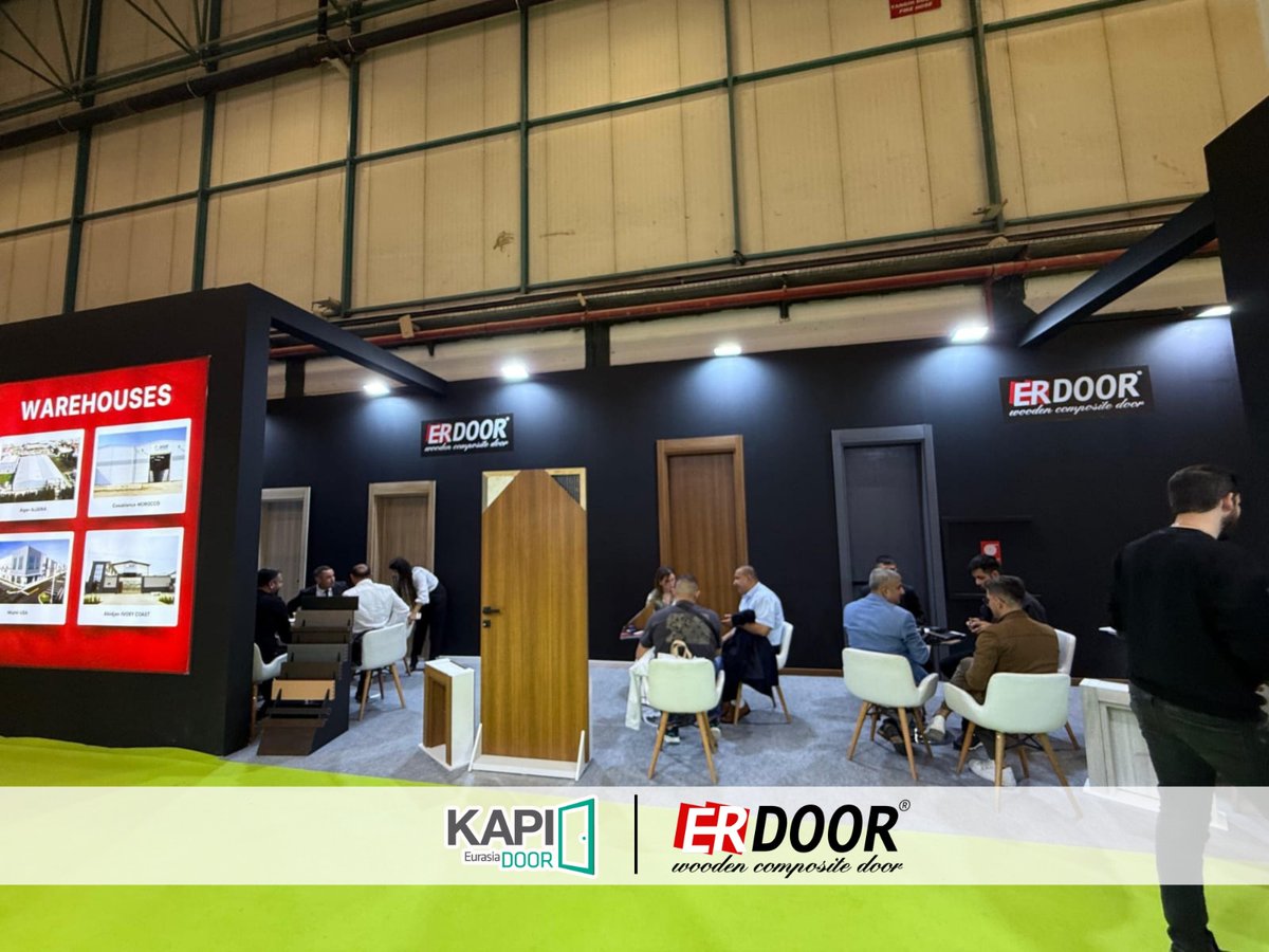 ErgunbasGroup's tweet photo. TÜYAP Avrasya Kapı Fuarı'nda yerimizi aldık. İşte ilk günden bazı kareler. Değerli müşterilerimizi ve ziyaretçilerimizi standımıza bekleriz.

✅Salon 5 Stand: 501A https://t.co/rrnwkfZYP9