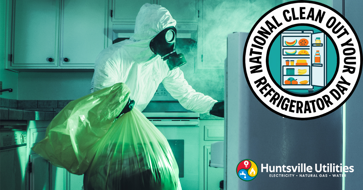 Today is #NationalCleanOutYourRefrigeratorDay. To make yours run efficiently, keep the temperature around 40 degrees (F), keep the coils clean, make sure the door seals are tight, let hot foods cool before placing them inside, &amp; make sure there is circulation around the unit.