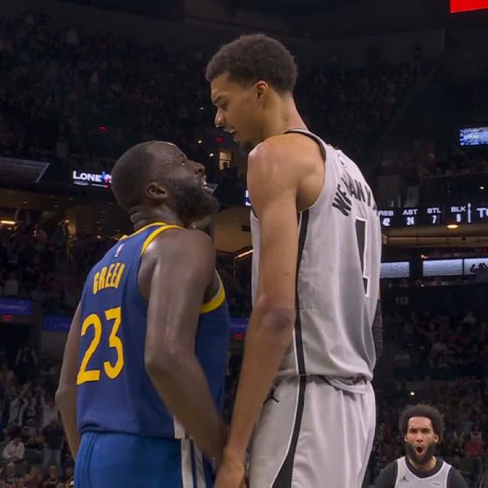 Draymond Green and Wemby 😂😂