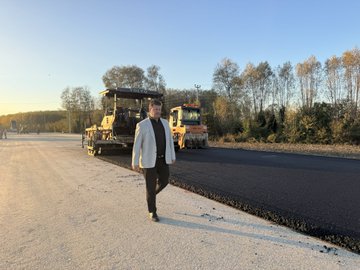 Sakarya’nın Yeni Bağlantı Yolu Asfaltlanıyor
