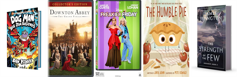 This week the Springfield Free Public Library has 107 new books and five new movies.  New items include Dog Man 14. wowbrary.org/nu.aspx?p=6197…