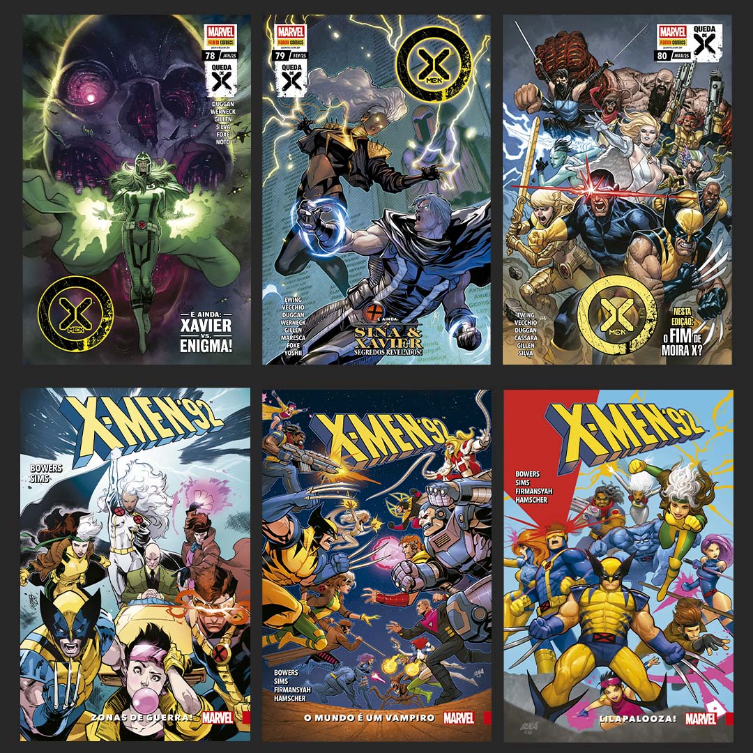 🌟 Se és fã da Marvel Comics não podes perder as últimas edições X Men.

📌Disponíveis no teu p.v. ou na nossa loja online