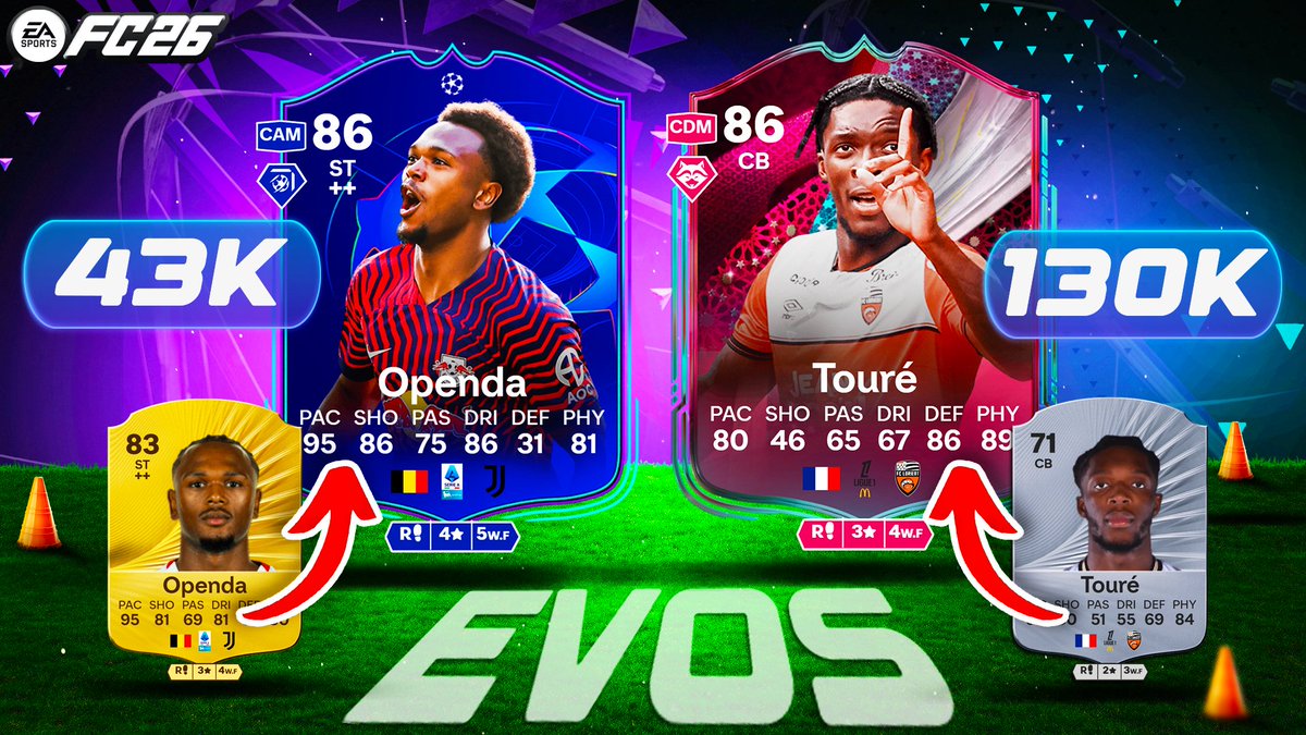 En un ratito lo tenéis en el canal!

🔥LAS MEJORES EVOS de FC 26🧬