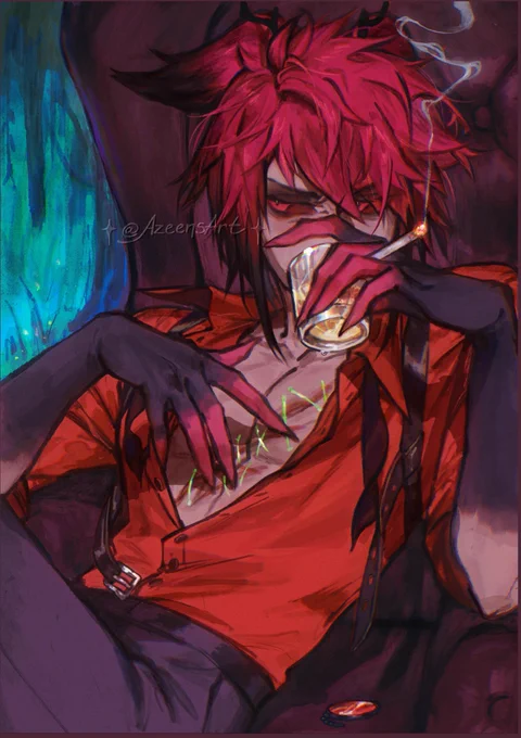 Frustrated Alastor #Hazbinhotel #alastor