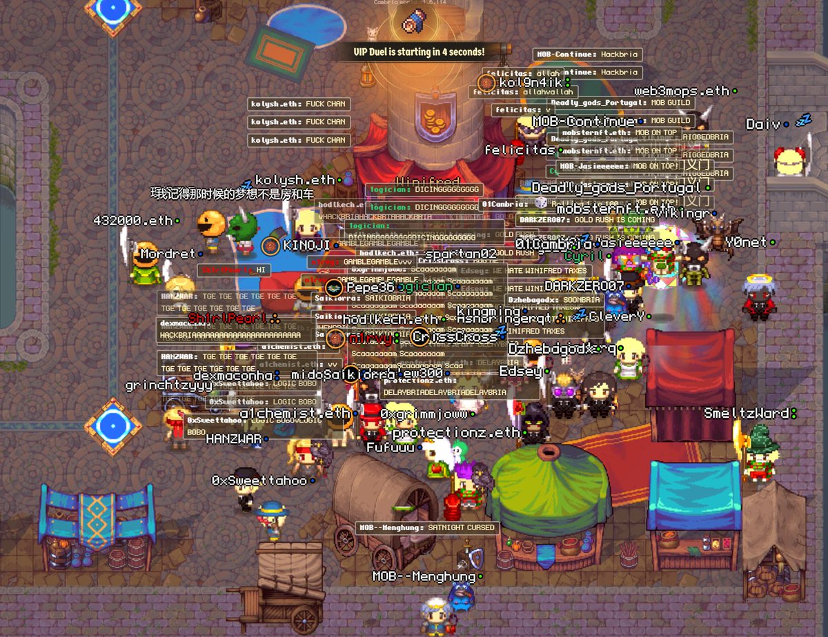 SATURDAY EVENT FOR THE GANG