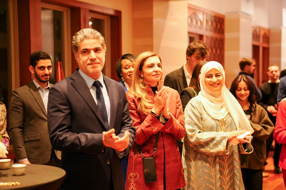 SQCCDC's tweet image. An evening of Omani culture, delicious traditional dishes, and a beautiful oud performance was celebrated at Sultan Qaboos Cultural Center on November 13th, 2025
Thank you to ThingstodoDC for this wonderful collaboration!
#Oman #ThingsToDoDC #WashingtonDC