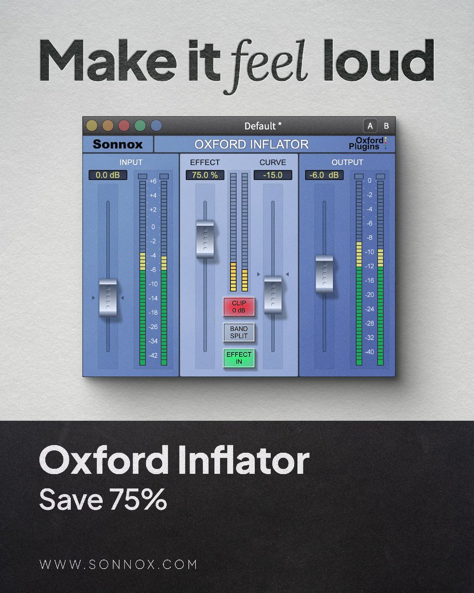 sonnoxplugins's tweet image. Black November is live.

75% off every Sonnox plugin.
Ends 1st December.

You&apos;re still here?? Go!!!

bit.ly/3Lvwlzk

#BlackFriday #AudioPlugins #MusicProduction
