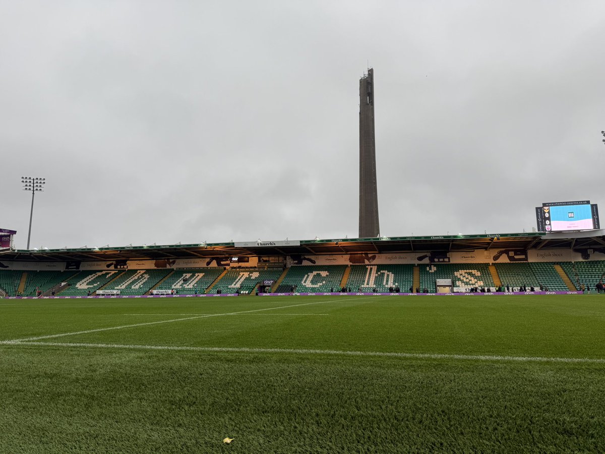 Game time! Northampton Saints vs Newcastle in the Prem Rugby Cup 🏉