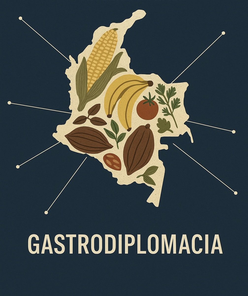 LinaGastroPoder's tweet image. Colombia tiene una riqueza monumental: biodiversidad, territorios, cocinas vivas, técnicas ancestrales, diásporas, creatividad contemporánea.
Pero aún no tiene una política nacional seria de gastrodiplomacia.
