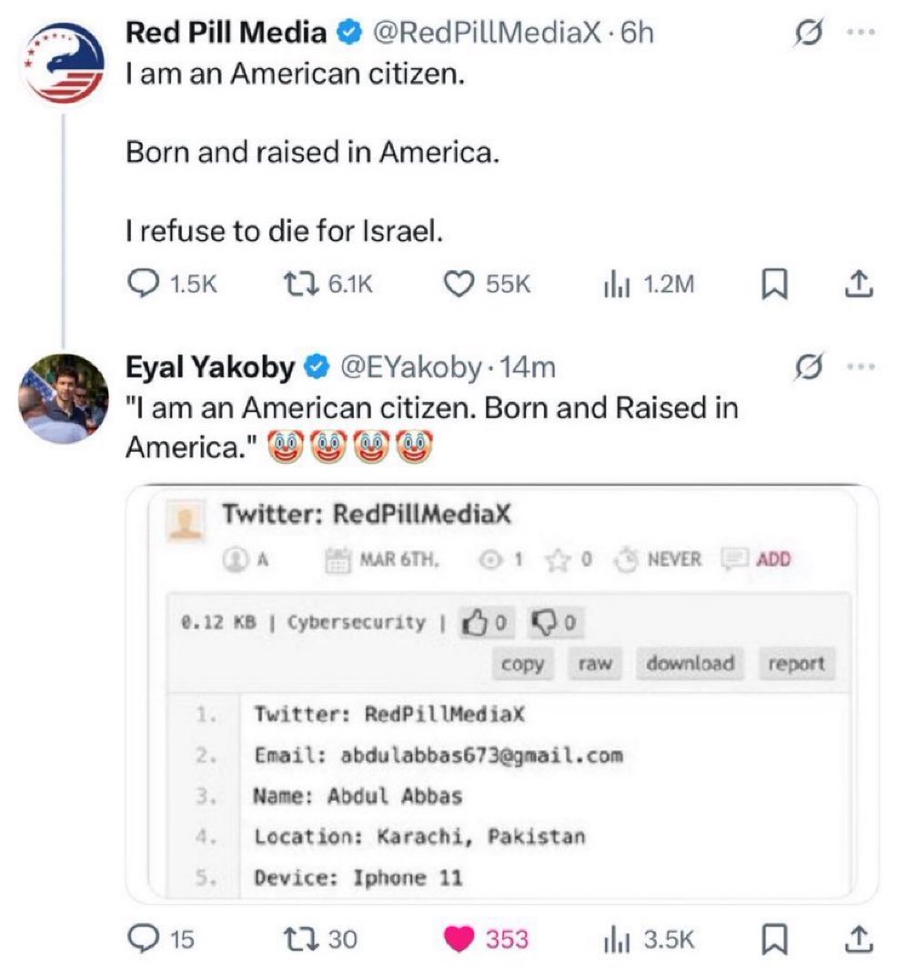 EYakoby's tweet image. If X suspended Pakistani accounts, 99% of the fake news and “MAGA is dead” posts would disappear immediately.