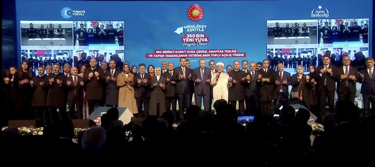 Genel Başkanımız ve Cumhurbaşkanımız Sayın <a href="/RTErdogan/">Recep Tayyip Erdoğan</a>’ın teşrifleriyle Adıyaman’da düzenlenen 350.000’inci afet konutu anahtar teslim törenine katıldık.

Bu büyük hizmetin milletimize hayırlı olmasını diliyorum.