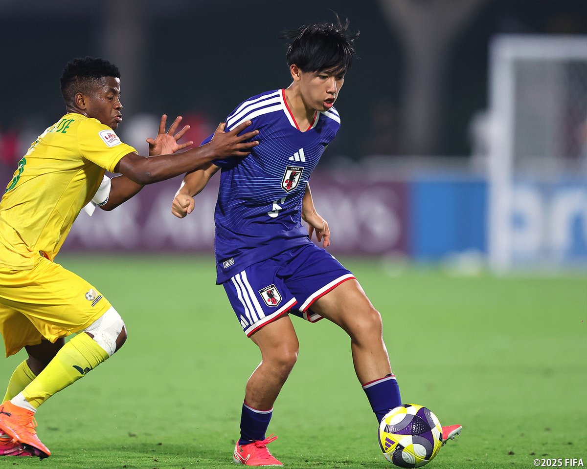 🔹U-17日本代表🔹 #浅田大翔 #吉田湊海 #藤井翔大 がゴール