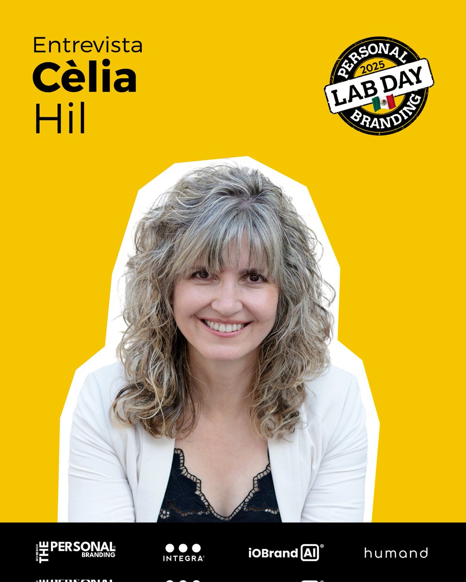 “El #TalentoSenior no necesita reinventarse, sino actualizarse con estrategia.”
#CeliaHil comparte cómo combinar IA, networking y foco en retorno para una marca personal rentable y vigente.
🎥 Entrevistas #PBLabDay2025
Disponible en🟣 Humand &amp; 🔴 YouTube
 tally.so/r/mekeGk