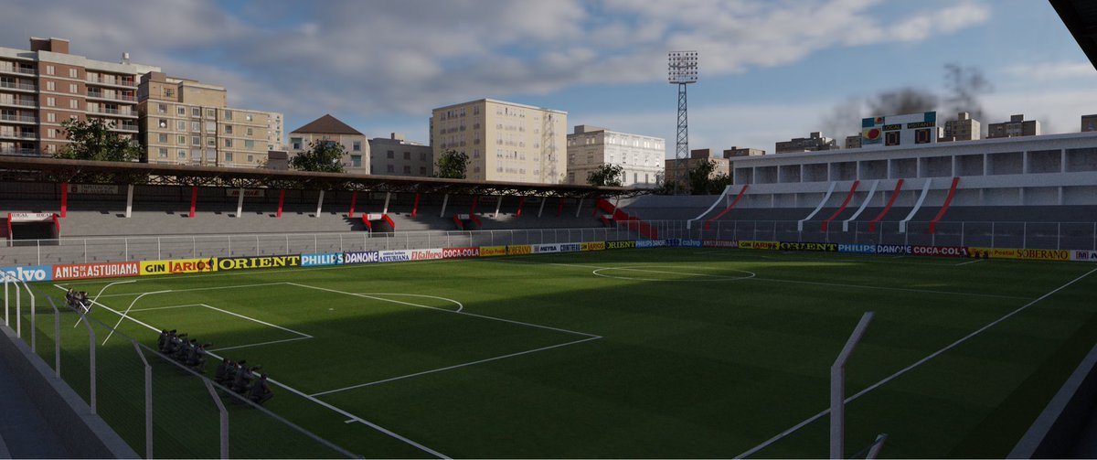 Campo Municipal Juan Rojas - Almería 90s - PES 2021- Render Preview 🚧👷🏻‍♂️🏟️