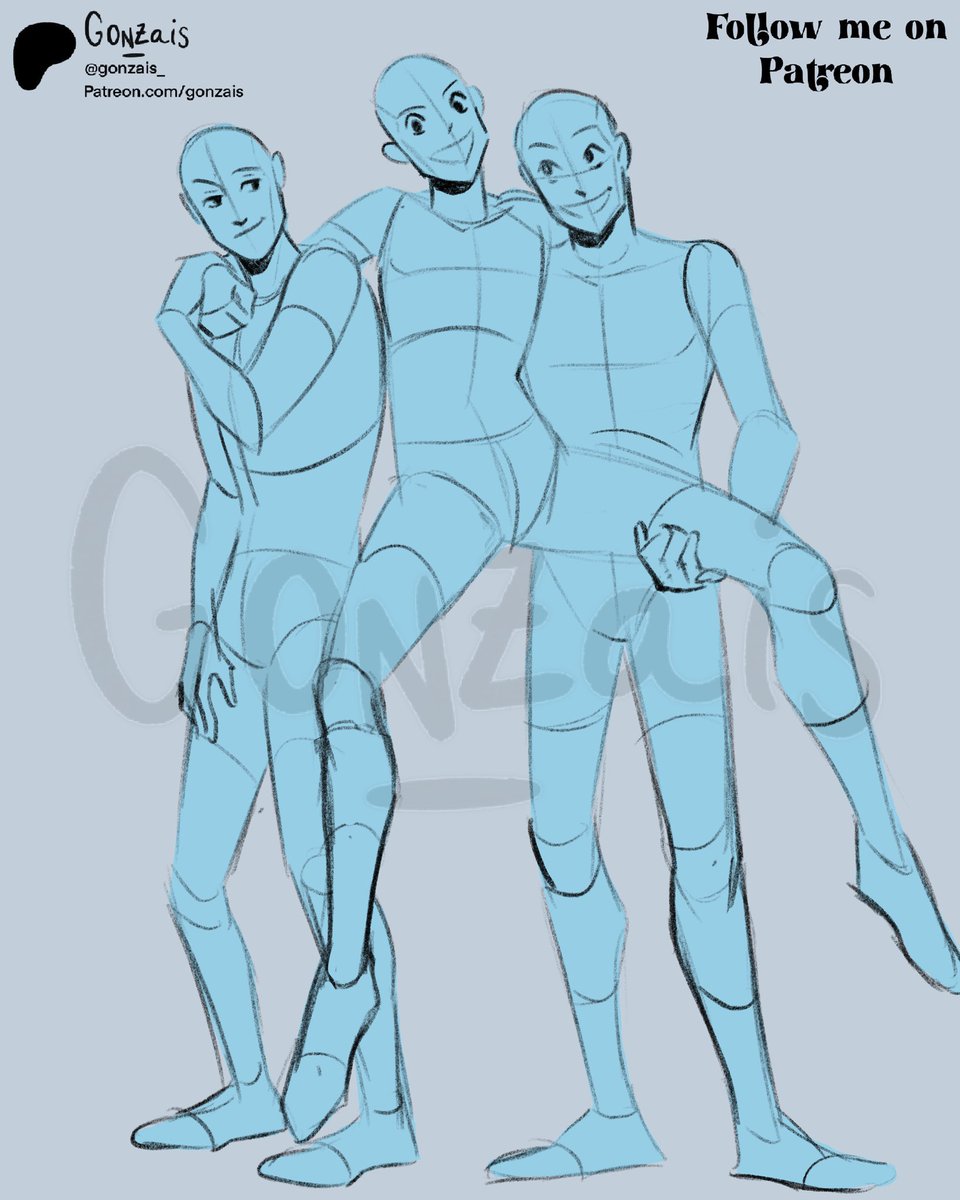 gonzais_'s tweet image. GrOoooups poses👭👬

More poses for Patrons 
Please share🫶🏻
#drawingbase #posereference #artbase #artreference #poses #練習 #日々描く #Poseref