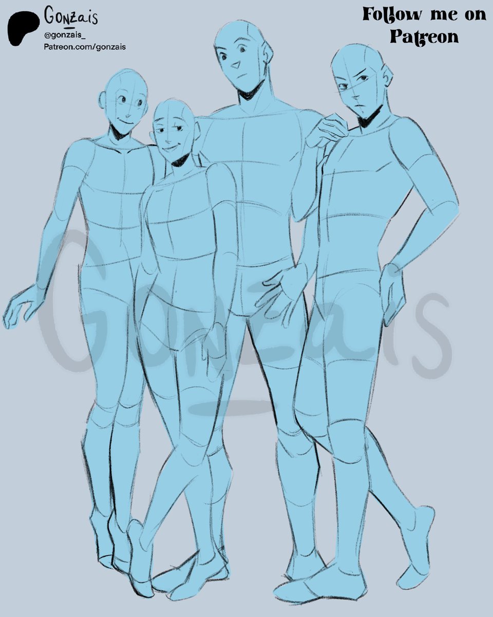 gonzais_'s tweet image. GrOoooups poses👭👬

More poses for Patrons 
Please share🫶🏻
#drawingbase #posereference #artbase #artreference #poses #練習 #日々描く #Poseref