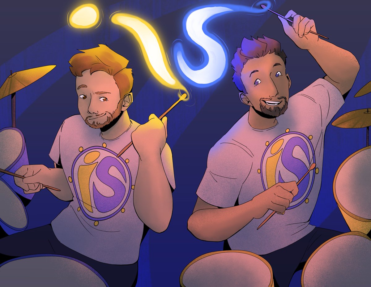 One of the pieces I made for the <a href="/ImpAndSkizzZine/">Imp&Skizz Zine</a> !! I loved running this project and I have more pieces to post in the next few days! 
#impulsesvfanart #skizzlemanfanart