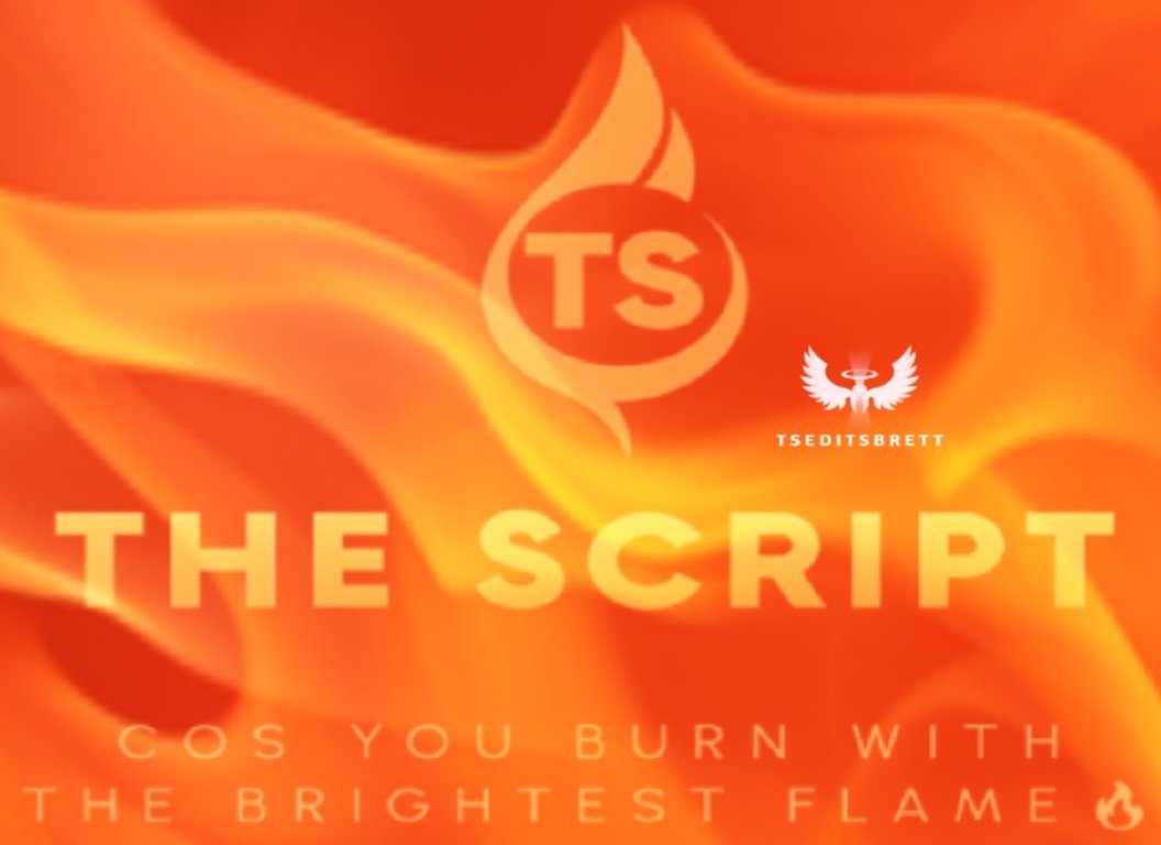 BrettStrotman23's tweet image. @thescript @TheScript_Danny @ikaaartik @MihirAcharya8 

&quot;Cos you burn with the brightest flame&quot;

#TheScript #TheScriptFamily #TheScriptEdits #ScriptStudio #HallofFame #cosyouburnwiththebrightestflame