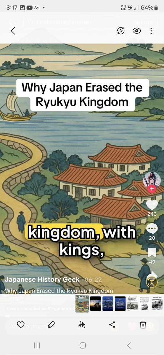 aheartkissedbyg's tweet image. Free the Luchuan (Ryukyuans) People
Free Ryukyu, Occupied by Japan.

 #FreeRyukyu #FreeOkinawa #China #Japan

 vt.tiktok.com/ZSywo8cqN/