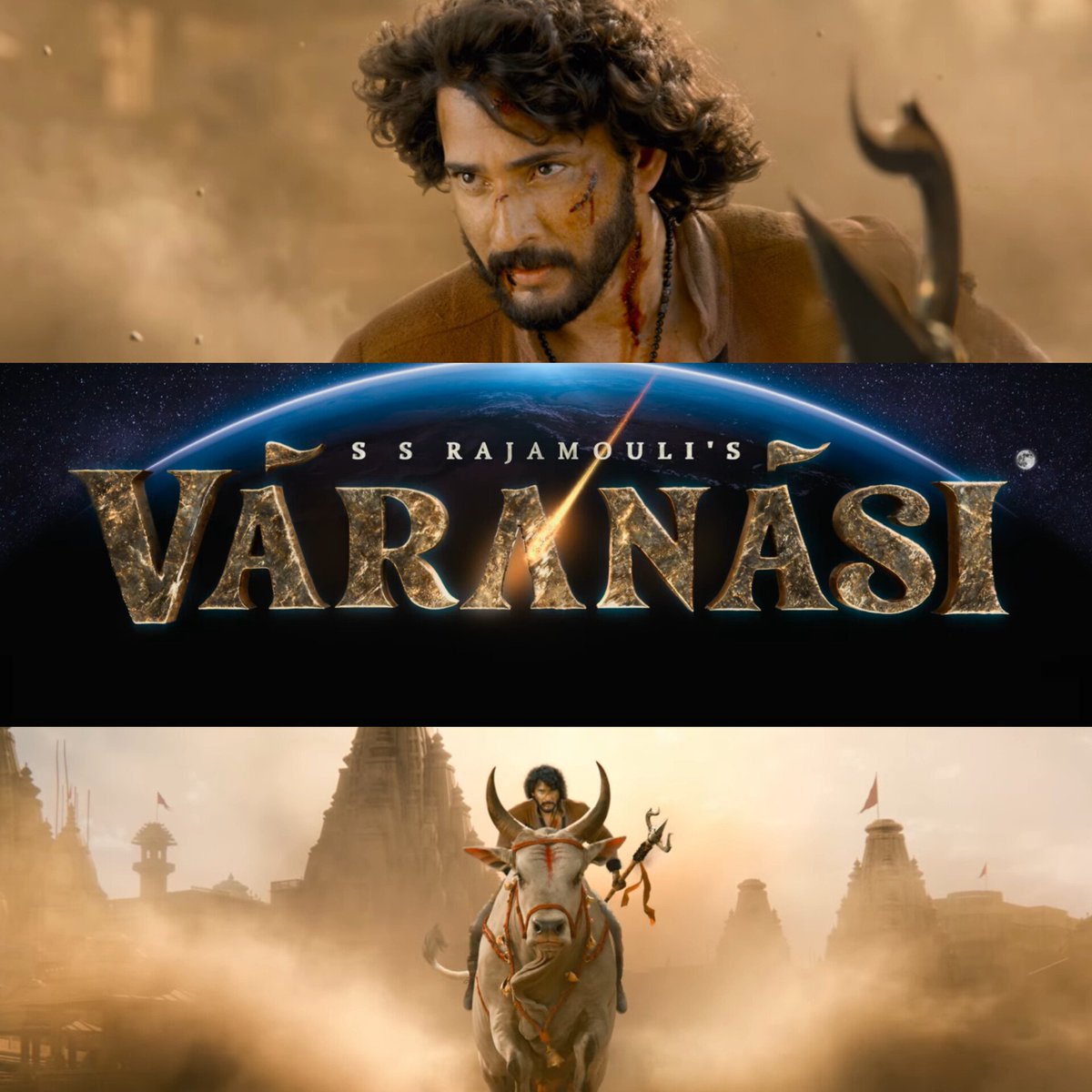 Movies4u_Officl's tweet image. Havoc - Super Storm - Tornado - Tycoon .. what not 💥🙂‍↔️

The release of #Varanasi will not just be a release but a global festival 💥

If you have 999 expectations on this.. #SSRajamouli has 1000th factor that will leave you spell bound ❤️‍🔥

#MaheshBabu is a beast 💥💥