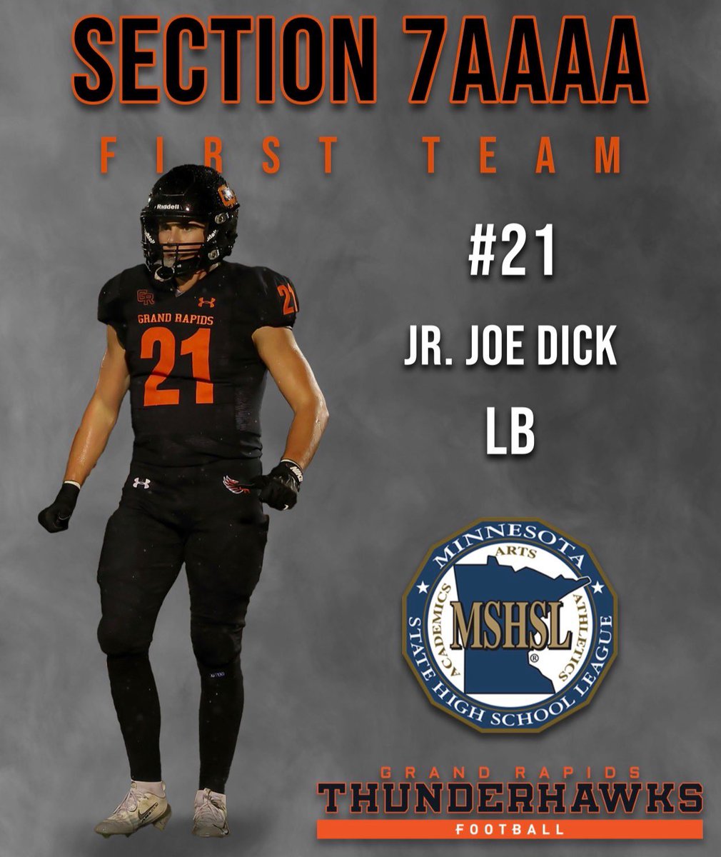 RapidsFB's tweet image. Congrats to our All Section 1st Team Players!