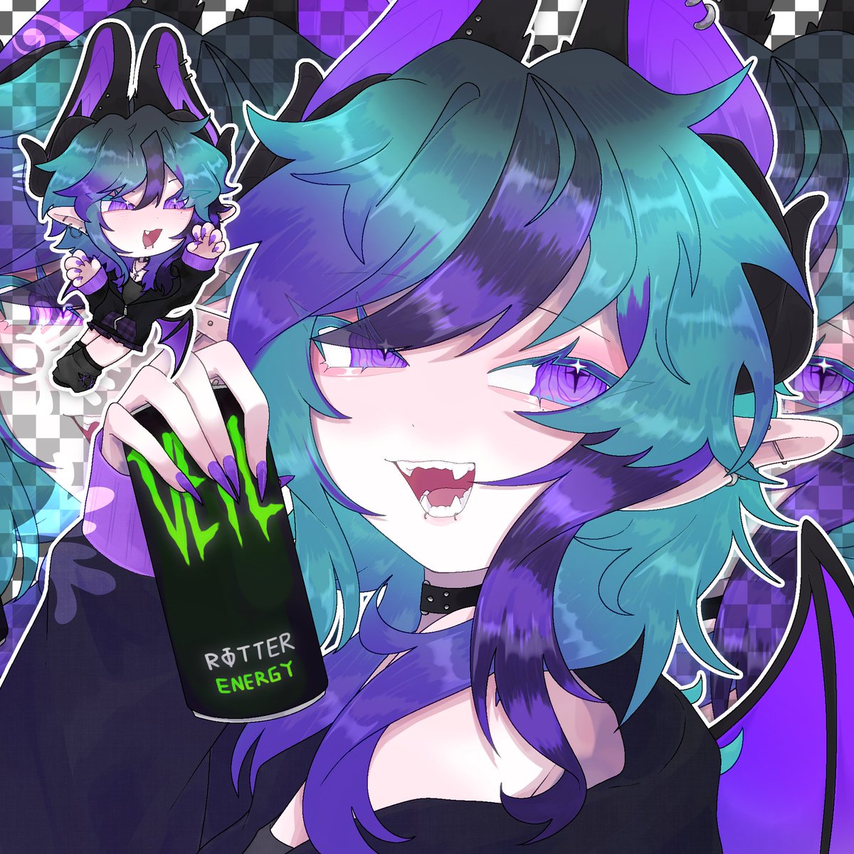 Veil 🦇 Vtuber 「 𝐖𝐢𝐥𝐝𝐂𝐚𝐫𝐝𝐳 ♥️」 tweet media