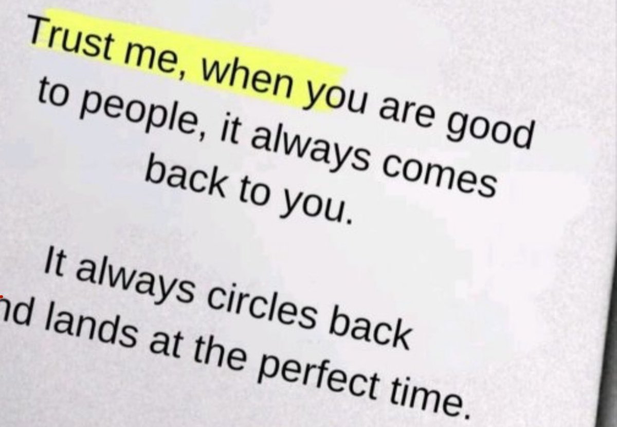 Message of the day…