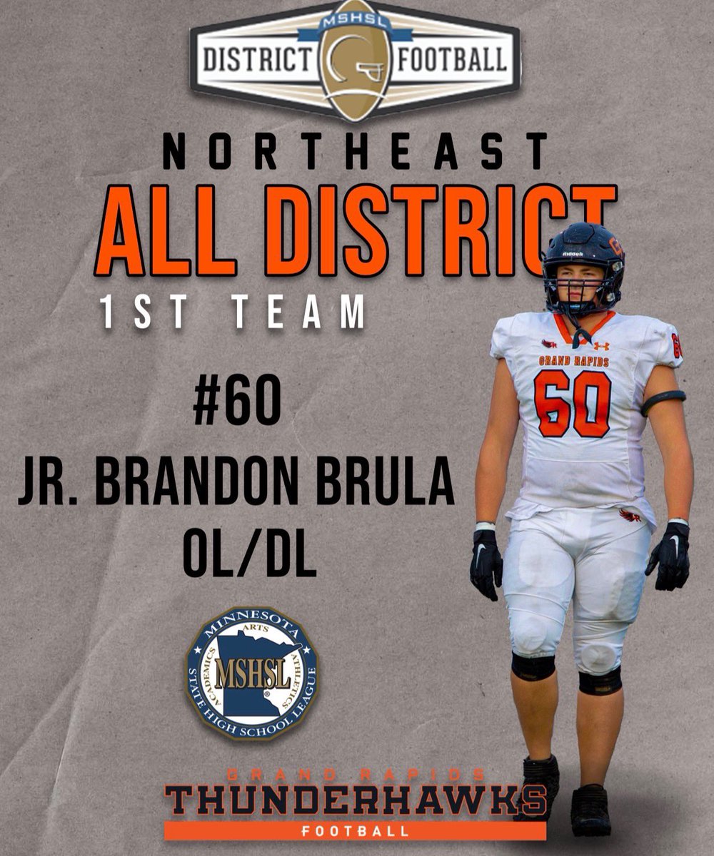 RapidsFB's tweet image. Congrats to our All District 1st Team Players!