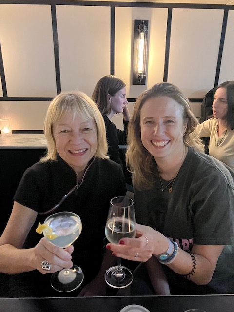 It was a joy to catch up last night at @barswift Borough with Hannah Shackleford, Senior Strategy Pa