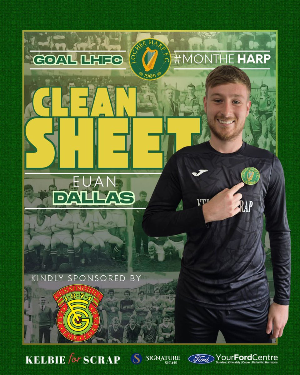 🟢🟢🟢 Full Time 🟢🟢🟢

Lochee Harp 3 .v. 0 Letham 

McCabe ⚽️
Craik ⚽️
Grant ⚽️

All goals coming in the first half. A clean sheet &amp; comfortable victory down in Perthshire. 

Well earned 3pts. 

#TheHarp
