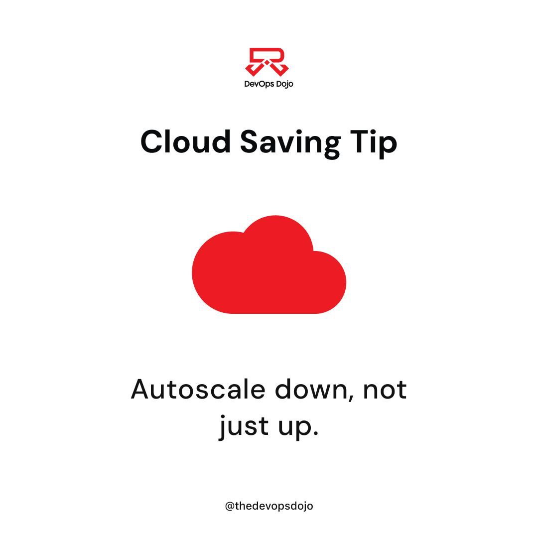 thedevopsdojo's tweet image. Save more by scaling back. When you enable autoscaling to downsize during low-traffic periods, you avoid paying for unused resources and keep your cloud environment efficient and cost-effective.

#CloudSavings #DevOpsDojo #CloudOptimization #Autoscaling #FinOps #DevOpsTips